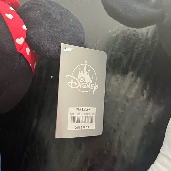 Disney Store 2021 Mickey & Minnie Mouse Valentines Sweetheart Love Plush Pair - Picture 11 of 12